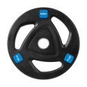 Obciążenie żeliwne olimpijskie gumowane zestaw 2x20kg, otwór 51mm , REBEL ACTIVE
