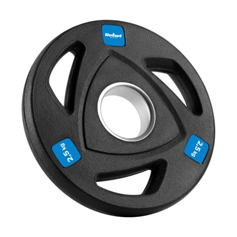 Obciążenie żeliwne olimpijskie gumowane zestaw 4x2.5kg, otwór 51mm , REBEL ACTIVE Obciążenie żeliwne olimpijskie gumowane zestaw 4x2.5kg, otwór 51mm , REBEL ACTIVE