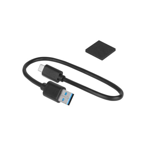 Obudowa dysku 2,5" SATA USB C 3.1 Rebel aluminiowa Obudowa dysku 2,5" SATA USB C 3.1 Rebel aluminiowa