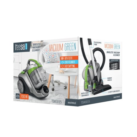 Odkurzacz bezworkowy TEESA VACUUM GREEN Odkurzacz bezworkowy TEESA VACUUM GREEN