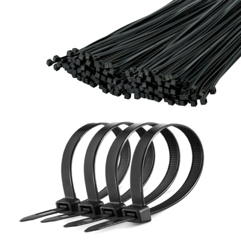 Opaska zaciskowa 2,5 mm/15 cm czarna Cabletech 100szt. Opaska zaciskowa 2,5 mm/15 cm czarna Cabletech 100szt.