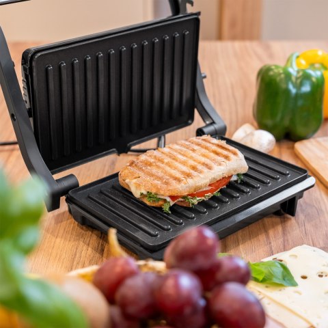 Panini grill TEESA, toster, opiekacz, 1000W, 3 pozycje Panini grill TEESA, toster, opiekacz, 1000W, 3 pozycje