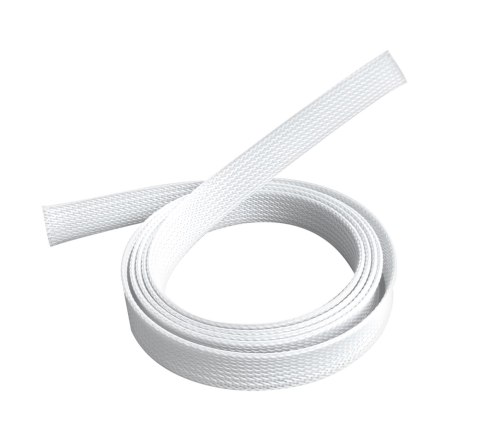 Peszel poliestrowy biały na kable A/V 1m/40mm Peszel poliestrowy biały na kable A/V 1m/40mm