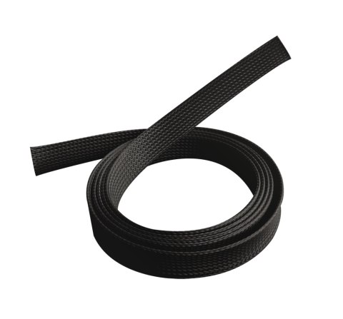 Peszel poliestrowy czarny na kable A/V 1m/40mm Peszel poliestrowy czarny na kable A/V 1m/40mm