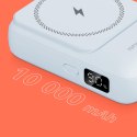 POWERBANK indukcyjny Kruger&Matz 10000 mAh Mag Safe z kablem niebieski