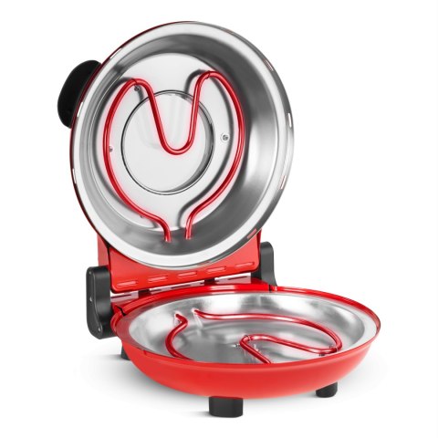 Piec do pizzy TEESA SUPREME + , 1200 W, 32 cm , okienko , wyjmowany kamień, sterowanie dwiema grzałkami Piec do pizzy TEESA SUPREME + , 1200 W, 32 cm , okienko , wyjmowany kamień, sterowanie dwiema grzałkami