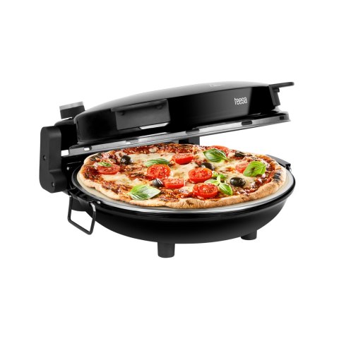 Piec do pizzy TEESA SUPREME, 1200 W, 32 cm , okienko , wyjmowany kamień Piec do pizzy TEESA SUPREME, 1200 W, 32 cm , okienko , wyjmowany kamień