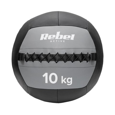 Piłka lekarska do ćwiczeń 10 kg REBEL ACTIVE Piłka lekarska do ćwiczeń 10 kg REBEL ACTIVE