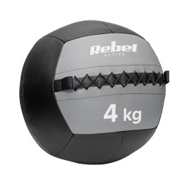 Piłka lekarska do ćwiczeń 4 kg REBEL ACTIVE