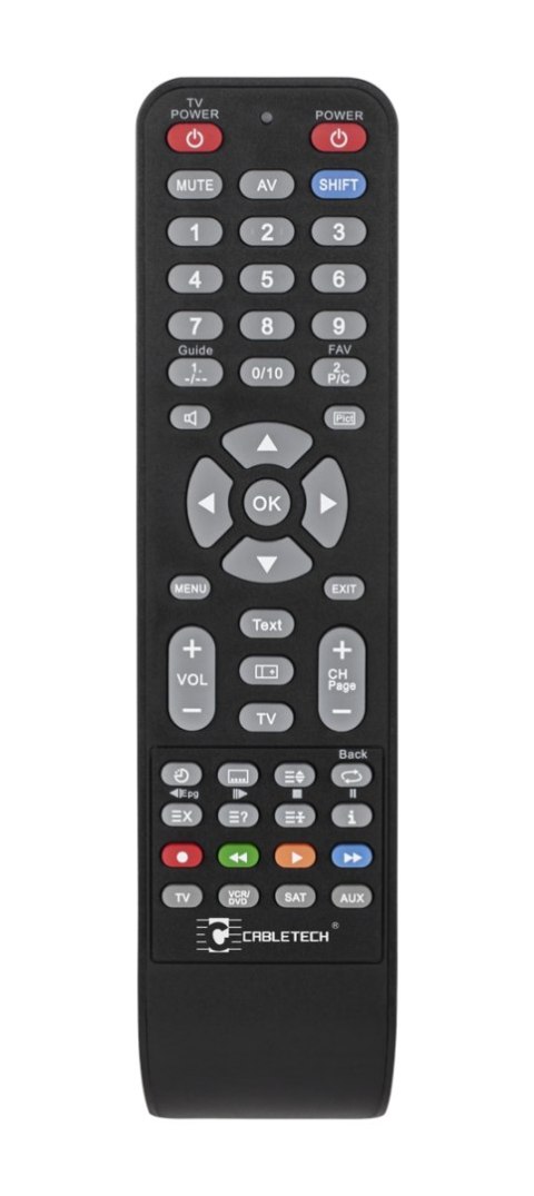 Pilot uniwersalny programowalny Cabletech 4 in 1 Pilot uniwersalny programowalny Cabletech 4 in 1