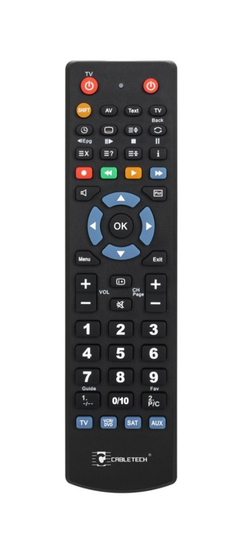 Pilot uniwersalny programowalny Cabletech 4 in 1 Pilot uniwersalny programowalny Cabletech 4 in 1