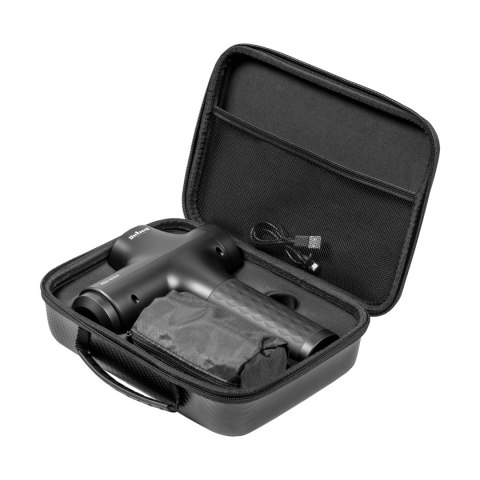 Pistolet do masażu, 8 nakladek, REBEL ACTIVE Pistolet do masażu, 8 nakladek, REBEL ACTIVE