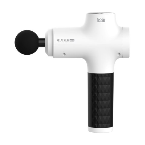 Pistolet do masażu TEESA RELAX GUN MG60, 8 nakładek, biały Pistolet do masażu TEESA RELAX GUN MG60, 8 nakładek, biały