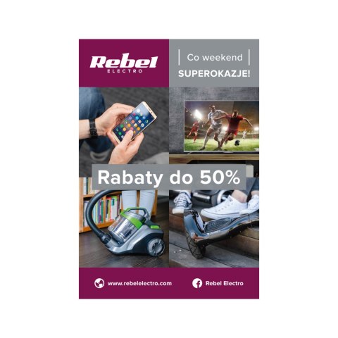 Plakat Rebel Electro - Rabaty do 50% Plakat Rebel Electro - Rabaty do 50%