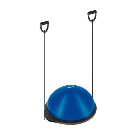 Półpiłka do balansowania, trener równowagi 46cm + pompka, REBEL ACTIVE Półpiłka do balansowania, trener równowagi 46cm + pompka, REBEL ACTIVE