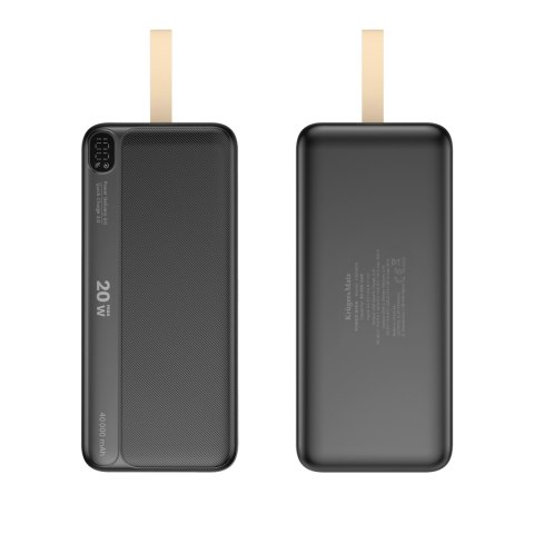 PowerBank Kruger&Matz 40000 mAh Li-ion z funkcją QC oraz PD PowerBank Kruger&Matz 40000 mAh Li-ion z funkcją QC oraz PD