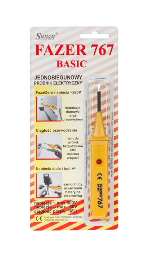 Próbnik elektryczny Fazer Basic 767 Próbnik elektryczny Fazer Basic 767