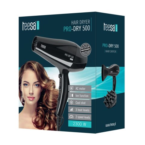 Profesjonalna suszarka do włosów PRO-DRY 500 AC 2300W Profesjonalna suszarka do włosów PRO-DRY 500 AC 2300W