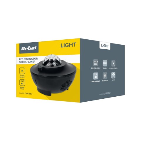 Projektor LED z głośnikiem Projektor LED z głośnikiem