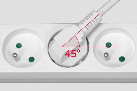 Przedłużacz sieciowy Rebel 3 gniazda + 2 gniazda USB, z wyłącznikiem - 3m Przedłużacz sieciowy Rebel 3 gniazda + 2 gniazda USB, z wyłącznikiem - 3m