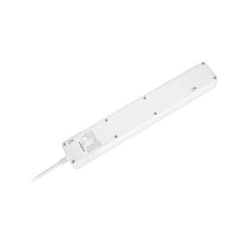 Przedłużacz sieciowy Rebel 5 gniazd + 2 gniazda USB z wyłącznikiem- 3m Przedłużacz sieciowy Rebel 5 gniazd + 2 gniazda USB z wyłącznikiem- 3m