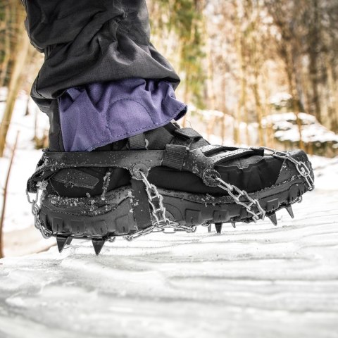 Raczki z kolcami na buty turystyczne, rozmiar M ( 36 - 40 ) , REBEL ACTIVE Raczki z kolcami na buty turystyczne, rozmiar M ( 36 - 40 ) , REBEL ACTIVE