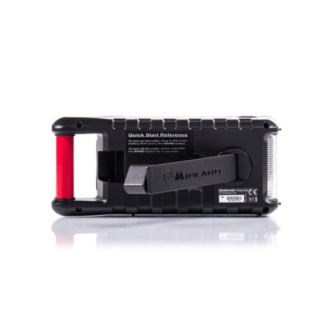 Radio alarmowe Midland ER300 z akumulatorem 2600mAh dynamo solar Radio alarmowe Midland ER300 z akumulatorem 2600mAh dynamo solar