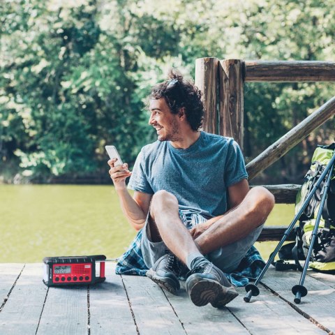 Radio alarmowe Midland ER300 z akumulatorem 2600mAh dynamo solar Radio alarmowe Midland ER300 z akumulatorem 2600mAh dynamo solar