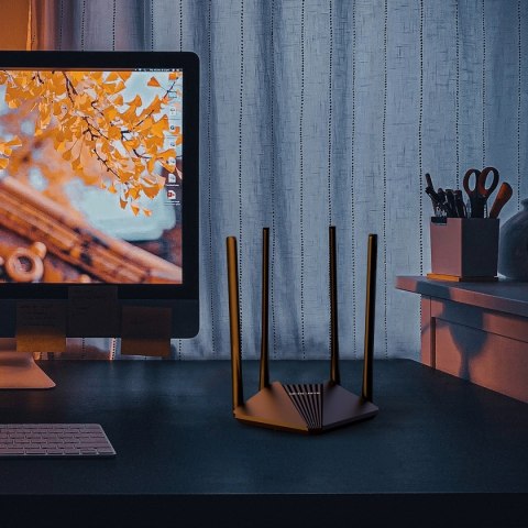 ROUTER AC1200, MR30G, bezprzewodowy, dwupasmowy, 300/867 Mb/s, 4 anteny / MERCUSYS ROUTER AC1200, MR30G, bezprzewodowy, dwupasmowy, 300/867 Mb/s, 4 anteny / MERCUSYS