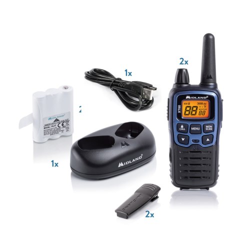 Radiotelefony ręczne PMR MIDLAND XT60 Radiotelefony ręczne PMR MIDLAND XT60