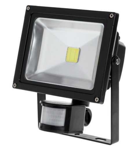 Reflektor LED 20 W z sensorem ruchu i zmierzchu 6400 K Reflektor LED 20 W z sensorem ruchu i zmierzchu 6400 K