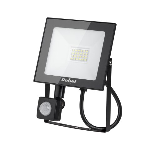 Reflektor LED Rebel 20W 6500K z sensorem zmierzchu Reflektor LED Rebel 20W 6500K z sensorem zmierzchu