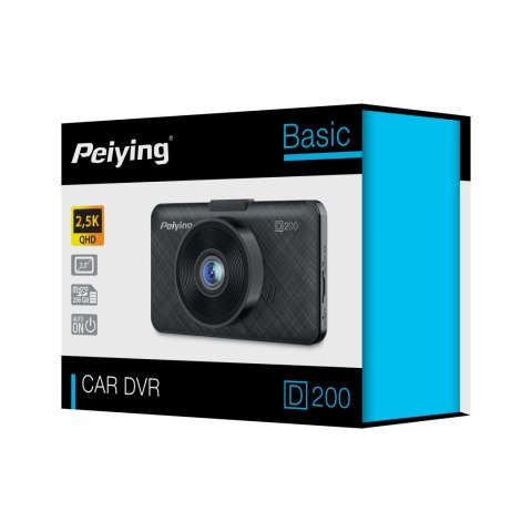 Rejestrator samochodowy Peiying Basic D200 2.5K Rejestrator samochodowy Peiying Basic D200 2.5K