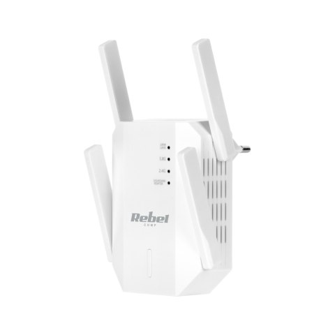 Repeater - wzmacniacz sieci bezprzewodowej 2.4+5 GHz Rebel Repeater - wzmacniacz sieci bezprzewodowej 2.4+5 GHz Rebel