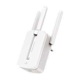 Repreater - wzmacniacz sygnału bezprzewodowego MW300RE V3, 300 Mb/s, 802.11n/g/b, 3 anteny / MERCUSYS