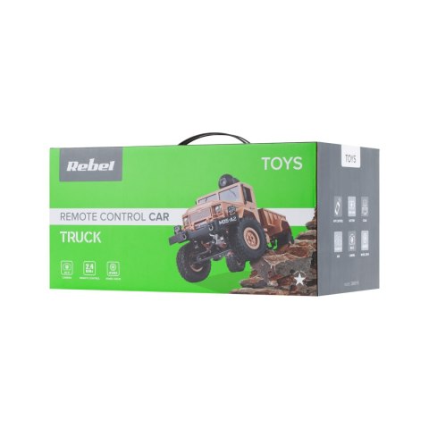 Samochód zdalnie sterowany z kamerą REBEL TRUCK Samochód zdalnie sterowany z kamerą REBEL TRUCK