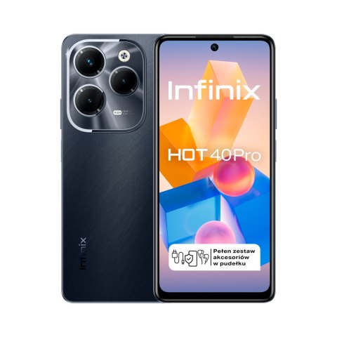 Smartfon INFINIX Hot 40PRO Black 8/256GB Smartfon INFINIX Hot 40PRO Black 8/256GB