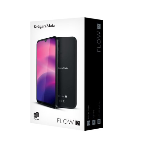 Smartfon Kruger&Matz FLOW 9 Black Smartfon Kruger&Matz FLOW 9 Black