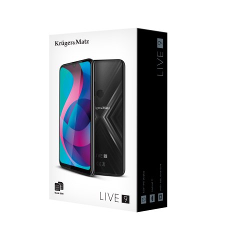 Smartfon Kruger&Matz LIVE 9 black Smartfon Kruger&Matz LIVE 9 black