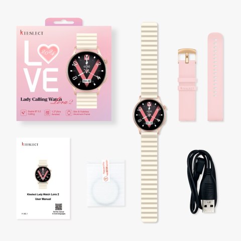 Smartwatch Kieslect Lora 2 gold Smartwatch Kieslect Lora 2 gold