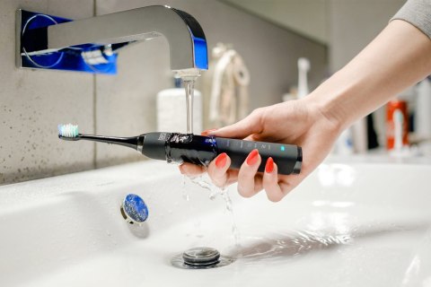 Soniczna szczoteczka do zębów Teesa Sonic Black Soniczna szczoteczka do zębów Teesa Sonic Black