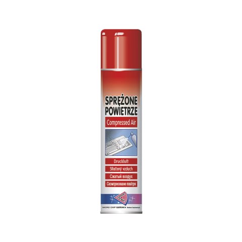 Sprężone powietrze 600ml.-palne MICROCHIP ART.017 Sprężone powietrze 600ml.-palne MICROCHIP ART.017