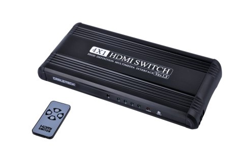 Switch HDMI 4/1 z pilotem Switch HDMI 4/1 z pilotem