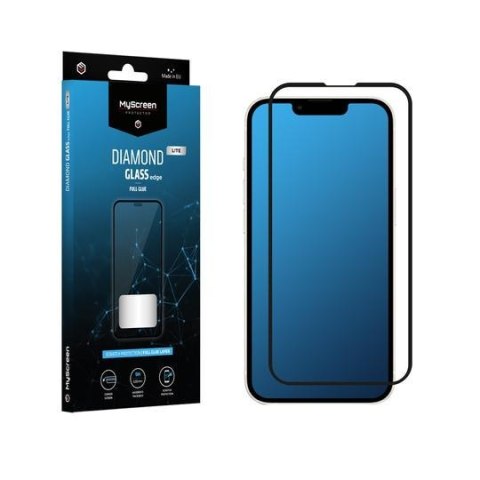 Szkło ochronne MyScreen DIAMOND GLASS LITE edge FULL GLUE czarne Apple iPhone 13 Mini 5.4" Szkło ochronne MyScreen DIAMOND GLASS LITE edge FULL GLUE czarne Apple iPhone 13 Mini 5.4"