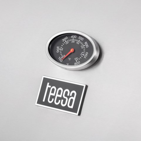 Teesa BBQ 5001 Master Grill gazowy - 5 palinków - miejsce na butlę Teesa BBQ 5001 Master Grill gazowy - 5 palinków - miejsce na butlę