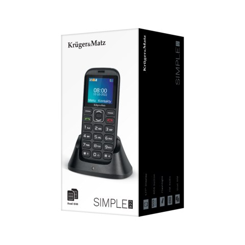Telefon GSM dla seniora Kruger&Matz Simple 922 4G Telefon GSM dla seniora Kruger&Matz Simple 922 4G