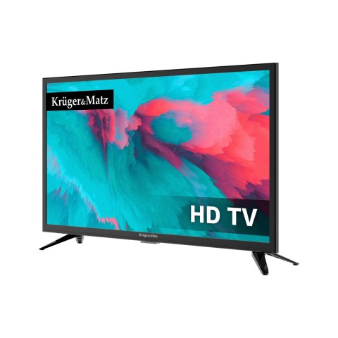 Telewizor Kruger&Matz 24" HD DVB-T2 H.265 HEVC 230/12V Telewizor Kruger&Matz 24" HD DVB-T2 H.265 HEVC 230/12V