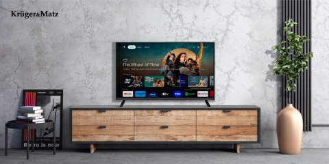 Telewizor Kruger&Matz 32" HD Google TV, DVB-T2/S2/T/C H.265 HEVC Telewizor Kruger&Matz 32" HD Google TV, DVB-T2/S2/T/C H.265 HEVC