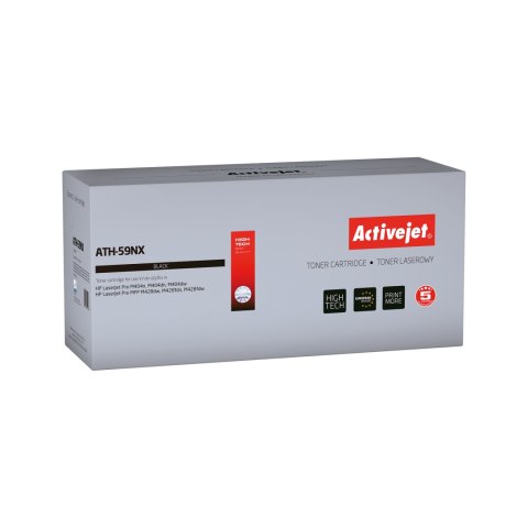 TONER ActiveJet do drukarki laserowej HP (59X CF259X) czarny z chipem TONER ActiveJet do drukarki laserowej HP (59X CF259X) czarny z chipem