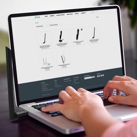 TP-LINK Dwupasmowa, bezprzewodowa karta sieciowa USB AC1300 TL-ARCHER T3U PLUS TP-LINK Dwupasmowa, bezprzewodowa karta sieciowa USB AC1300 TL-ARCHER T3U PLUS